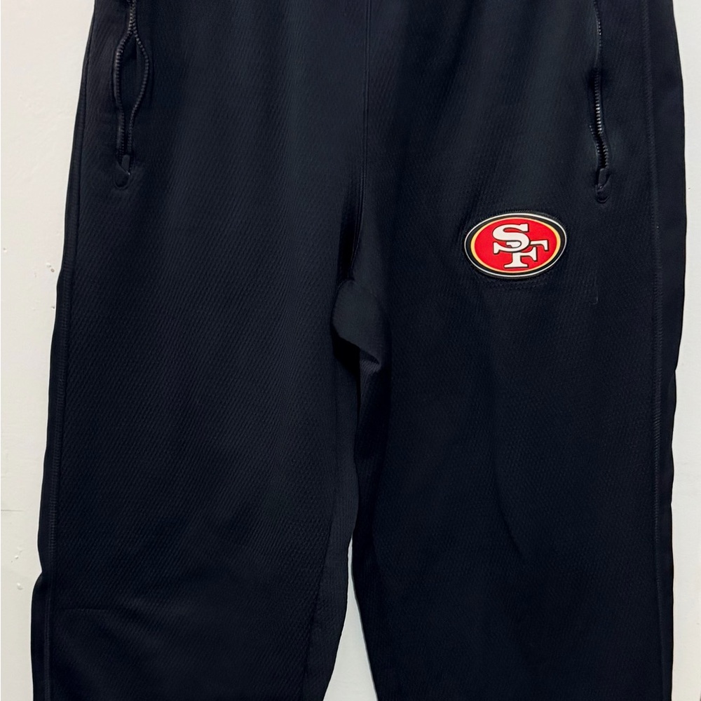 Nike NFL Apparel SanFransisco 49ers Men's Black Athletic Joggers
